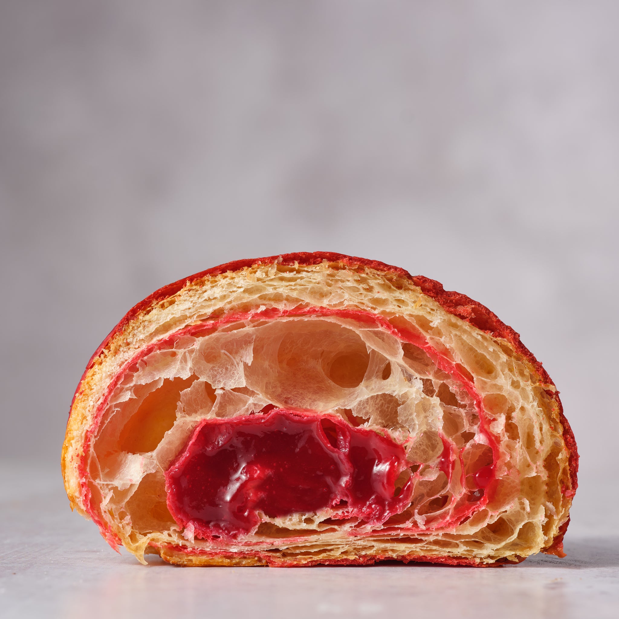 Croissant Raspberries